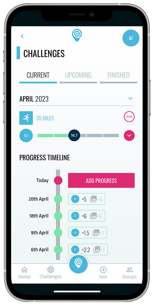 Add progress timeline screen